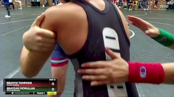 92 lbs Round 2 - Braydan McMullan, Neighborhood vs Bradyn Tompkins, Massa Maniac