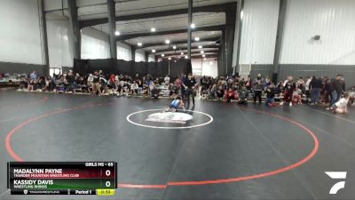 65 lbs Round 1 - Kassidy Davis, Wrestling Rhinos vs Madalynn Payne, Thunder Mountain Wrestling Club