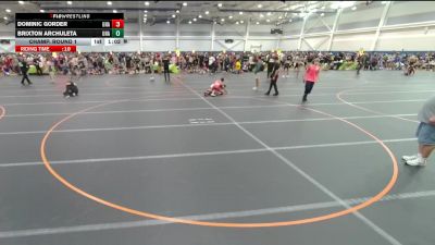 100 lbs Champ. Round 1 - Dominic Gorder, Unattached vs Brixton Archuleta, Unattached