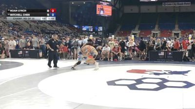 132 lbs Champ. Rd Of 32 - Noah Lynch, South Carolina vs Mitchell Chen, Pennsylvania