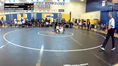 165 lbs Finals (8 Team) - Richmerlens Cliferme, St. John Neumann vs Kenny Alvarado, Mater Lakes Academy