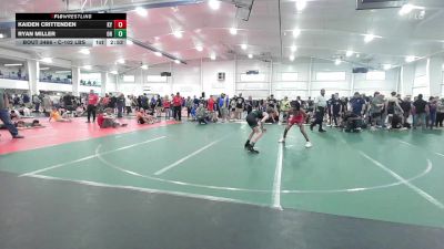 C-102 lbs Consi Of 8 #1 - Kaiden Crittenden, KY vs Ryan Miller, OH
