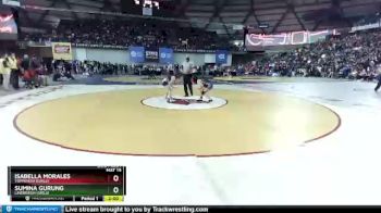 Quarterfinal - Sumina Gurung, Lindbergh (Girls) vs Isabella Morales, Toppenish (Girls)