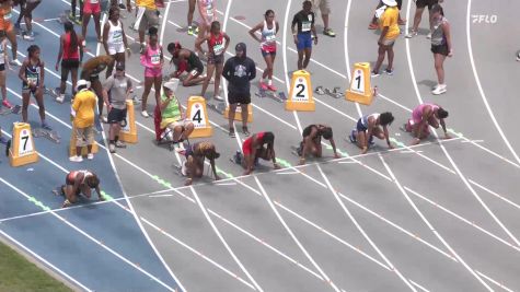 Youth Girls' 100m, Finals 7 - Age 17-18