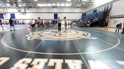 132 lbs Consi Of 16 #2 - Johnny DAndrea, Steel Valley Renegades vs Finn McGurrin, Kingpin
