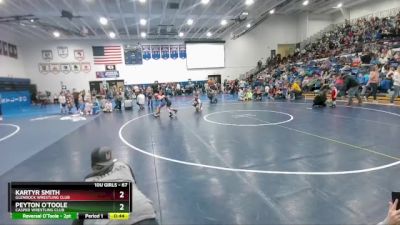 67 lbs Round 1 - Kartyr Smith, Glenrock Wrestling Club vs Peyton O`Toole, Casper Wrestling Club