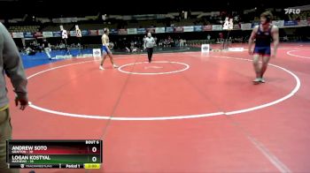 190 lbs Champ Round 1 (16 Team) - Logan Kostyal, Mathews vs Andrew Soto, Grafton