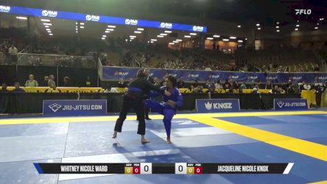 Jacqueline Nicole Knox vs Whitney Nicole Ward 2026 Pan Jiu Jitsu IBJJF Championship