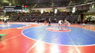 150-1A Cons. Semi - Tyson Brantley, Toombs County vs Josh Nicolas, Fitzgerald