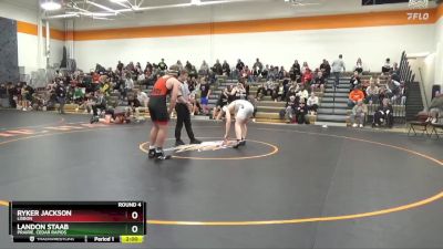 188-190 lbs Round 4 - Landon Staab, Prairie, Cedar Rapids vs Ryker Jackson, Lisbon