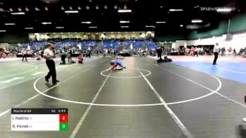 120 lbs Prelims - Ian Radintz, WI vs Robert Pavlek, PA