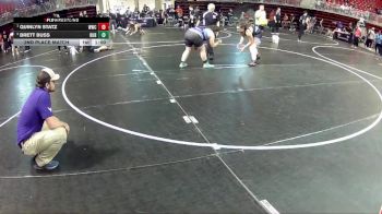 185+ 2nd Place Match - Quinlyn Statz, Wrestling With Character vs Brett Buss, Burwell