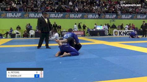 ANDY PETERS vs THOMAS SHOWLER 2019 European Jiu-Jitsu IBJJF Championship