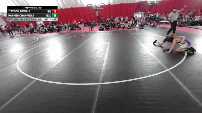 USA Junior Boys - 113 lbs Semis - Tyson DeWall, Ironhawk Wrestling Academy vs Parker Chappelle, Wisconsin