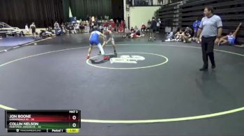 106 lbs Round 3 (10 Team) - Jon Boone, Gardendale Hs vs Collin Nelson, Mortimer Jordan HS