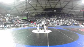 Girls 4A 170 lbs 7th Place Match - Gianna Sowers, Davis (Girls) vs Naomi Sauders, Lewis And Clark (Girls)