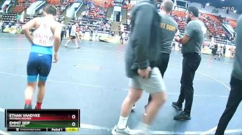 105 lbs Quarterfinal - Ethan VanDyke, Michigan Premier vs Emmit Seip, Warrior RTC