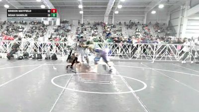 182 lbs Consi Of 8 #2 - Brieon Mayfield, NC vs Noah Sandlin, OH