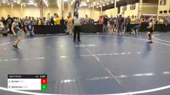 70 lbs Semifinal - Joey Synan, North Allegheny vs Dylan Bateman, Derry