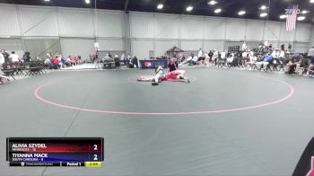 135 lbs Round 2 (4 Team) - Alivia Szydel, Minnesota vs Tiyanna Mack, South Carolina