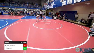 67 lbs Rr Rnd 2 - Ryker Reynolds, Salina Wrestling Club vs Caden Cox, Prague