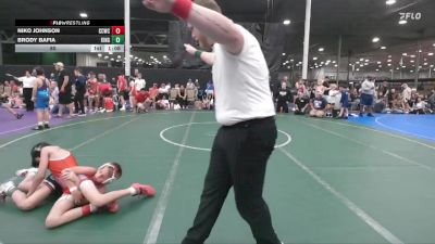 80 lbs Round 2 - Brody Bafia, Kings vs Niko Johnson, Capital City WC