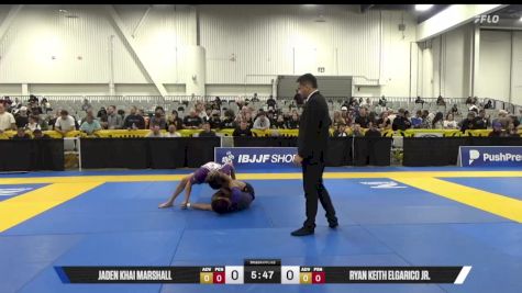 Ryan Keith Elgarico Jr. vs Jaden Khai Marshall 2025 World IBJJF Jiu-Jitsu No-Gi Championship