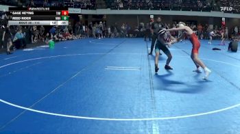 110 lbs Semifinal - Gage Heying, THWC vs Reed Rider, Moen Wrestling Academy