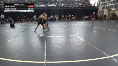 184 lbs Cons. Round 2 - Enson Munoz, Cuesta College vs Drew Croft, Cuesta College