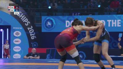 55 kg 1/8 Final - Karla Lorena Godinez Gonzalez, Canada vs Everest Shea Leydecker, United States