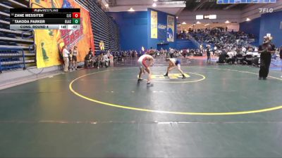 106 lbs Cons. Round 4 - Takoda Parker, Blacksburg vs Zane Messiter, St John`s College