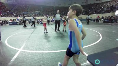 55 lbs Consi Of 8 #1 - Forrest Neal, Division Bell Wrestling vs Samuel Remington, Jenks Trojan Wrestling Club