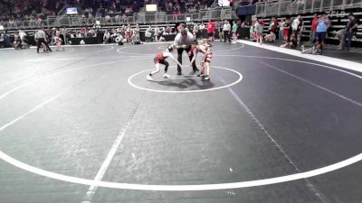 55 lbs Consolation - Cooper Lotter, Falls City Wrestling Club vs Jesse Wright, East Kansas Eagles