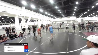 126 lbs Final - Eliazar Valdez, 209 Wrestling vs Cole Faircloth, Aniciete TC