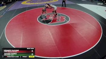 Cons. Round 1 - Hayden Marks, Bridgeport Girls vs Kennedy Blevins, Lyons-Decatur NE Girls