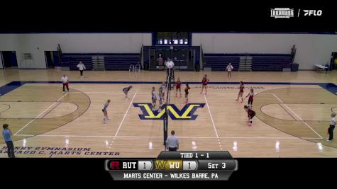 Replay: Rutgers-Newark vs Wilkes | Aug 30 @ 10 AM