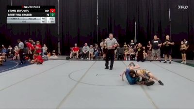 68 lbs Round 1 (4 Team) - Brett Van Vacter, Potentially Dangerous vs Stone Esposito, OMP