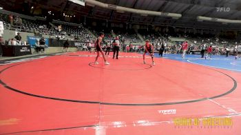 95 lbs Consi Of 16 #1 - Oliver Lange, Sebolt Wrestling Academy vs Camden Brackett, Dark Cloud Wrestling Club