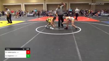 Match - George Valenzuela, East Idaho Elite vs Axel Soaring Hawk Esparza, Team So Cal