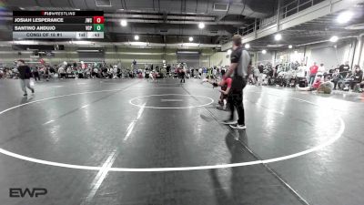 101 lbs Consi Of 16 #1 - Josiah Lesperance, Juggernaut Wrestling Club vs Santino Andujo, Valiant Prep