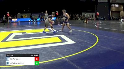 174 lbs Round Of 32 - Brodie Porter, The Citadel vs Jack Wimmer, Duke