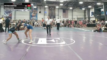 132 lbs Rr Rnd 1 - Peyton Sheffer, Evil Empire Blue vs Viviana Soto, Cheyenne Ladies Wrestling Club
