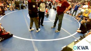 64 lbs Rr Rnd 3 - Daxon McCarther, Clinton Youth Wrestling vs Jackson Henry, Piedmont