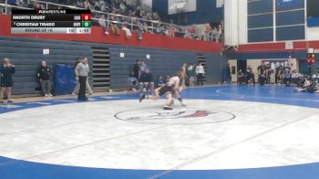 133 lbs Round Of 16 - Knorth Drury, Ligonier Valley vs Christian Tirado, Hopewell