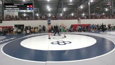 60 kg 3rd Place Match - Saxton Scott, Central Valley RTC vs Phoenix Contos, Dragon Wrestling Club