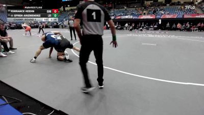 197 lbs Champ. Round 1 - 11 Efren Arizmendez, Life vs Torrance Keehn, Concordia