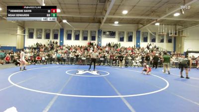 114 lbs Final - Kennedie Davis, Bridgewater-Raynham vs Noah Edwards, Duxbury