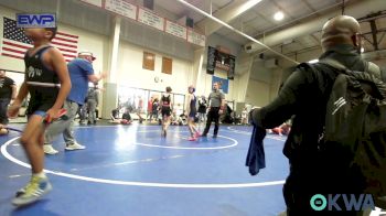 80 lbs Quarterfinal - Cole Jones, Honey Badgers Wrestling Club vs Trinity Price, RAW