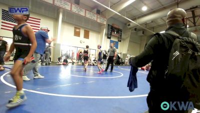 80 lbs Quarterfinal - Cole Jones, Honey Badgers Wrestling Club vs Trinity Price, RAW