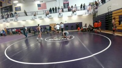 138 lbs Semifinal - Samuel Johnson, Thermopolis vs Isaac Kosmann, Cody Middle School